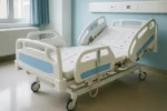 ICCU Full Fowler Hospital Bed Butterfly Panel, 5-Function Electric - Image 4