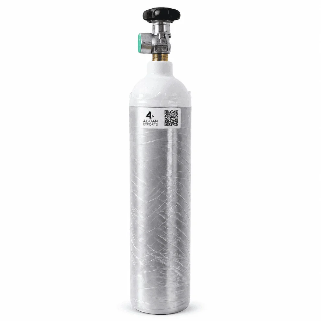 3.1 L Aluminium Oxygen Cylinder (3) 3.1 L Aluminium Oxygen Cylinder with Carry Bag - Image 1