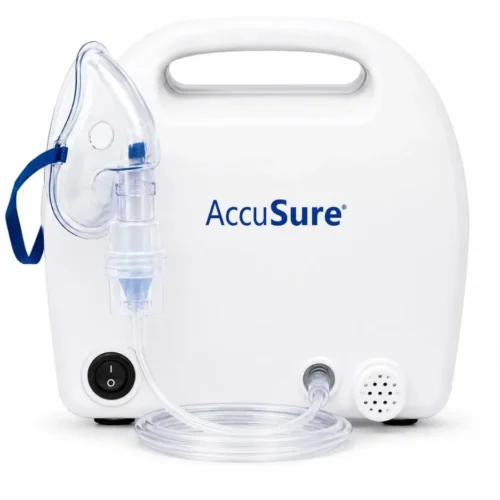 AccuSure Nebulizer – Portable & Quiet Compressor Nebulizer Machine - Image 4