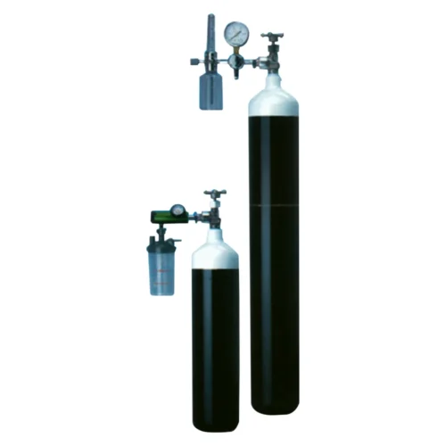 D-Type Medical Oxygen Cylinder Combo – Bullnose Regulator Rentals