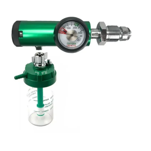 OxyKit Bullnose Regulator & Humidifier – Oxygen Cylinder Accessories Rentals - Image 4
