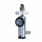 Oxykit Bullnose Oxygen Regulator Al-Can Brass 0-15 LPM with Adapter Rental
