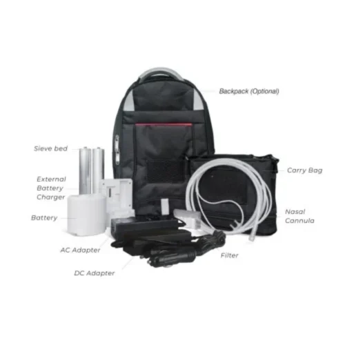 Oxymed P2 Portable Oxygen Concentrator Rental - Image 4