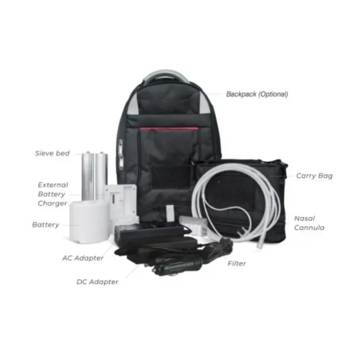 Oxymed P2 Portable Oxygen Concentrator Rental - Image 5