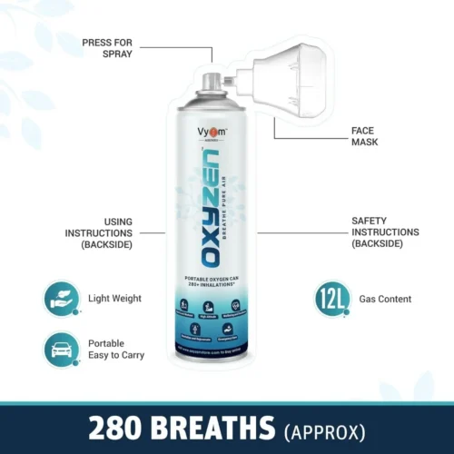 Portable Oxynox Oxygen Canister High Altitude Oxygen Support Rental - Image 3